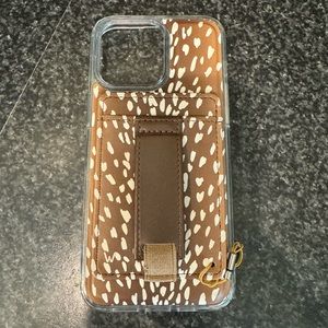 Walli Fawn Magnetic cardholder case for 15 Pro Max